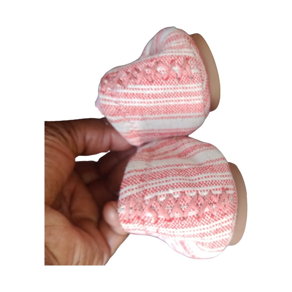 Lucky Brand Red and Cream Emmie Ballet BNWOT size 7.5/38 - Picture 4 of 9